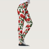 Rosy Riot: Der Thorny Tango der Liebe Leggings (Rechts)