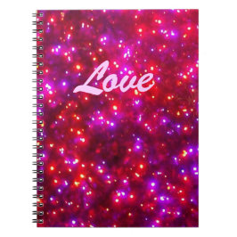 Rosy Sparkle ' Liebe' Notebook/Journal Notizblock