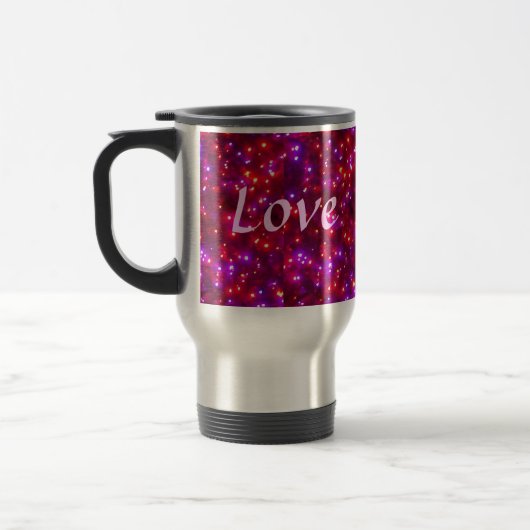 Rosy Sparkle 'Liebe' Travel Mug Reisebecher (Links)