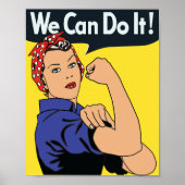 Rosy The Riveter  Poster (Vorne)