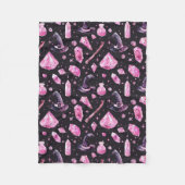 Rosy Witch Fleece Blanket (Vorderseite)