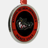 Rot 1941 silbernes ornament (Rechts)