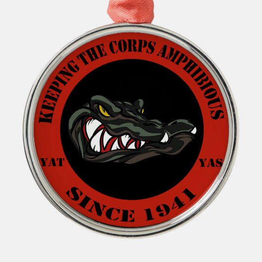 Rot 1941 silbernes ornament (Vorne)