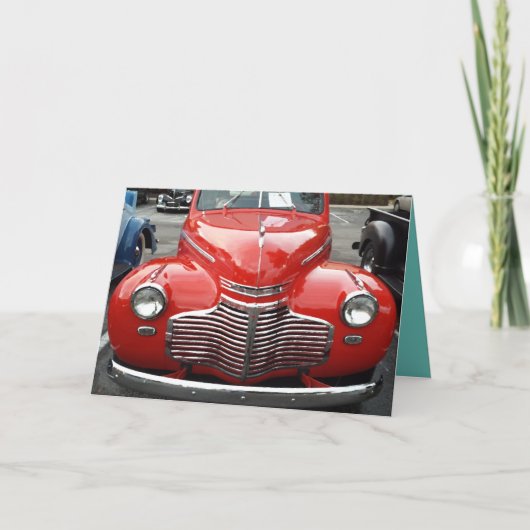 Rot 1941 Tschechisches Coupe Karte (Vorderseite)