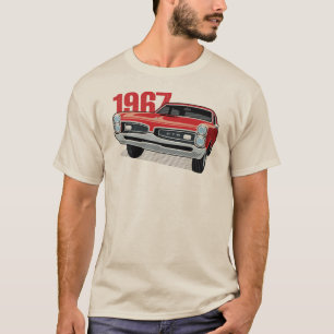 Rot 1967 Pontiacs GTO T-Shirt