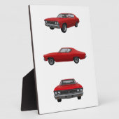 Rot 1968 Chevelle SS: Fotoplatte (Seite)