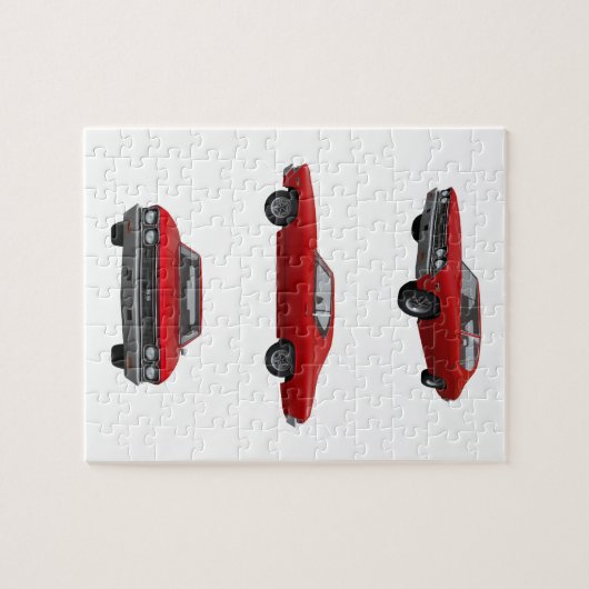 Rot 1968 Chevelle SS: Puzzle (Horizontal)