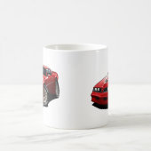 Rot 1977-78 Transportes morgens Kaffeetasse (Mittel)
