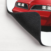 Rot 1977-78 Transportes morgens Mousepad (Ecke)