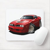Rot 1977-78 Transportes morgens Mousepad (Mit Mouse)