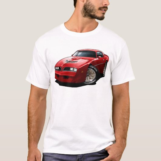 Rot 1977-78 Transportes morgens T-Shirt (Vorderseite)