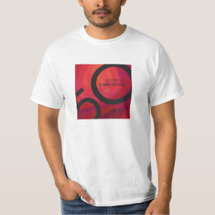 Rot 50 Dekade Geburtstag T-Shirt