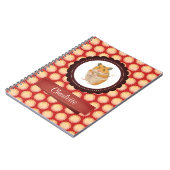 Rot addieren Ihren Namenshamster Notizblock (Linke Seite)