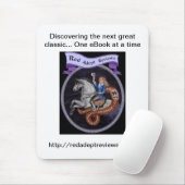 Rot-Adept wiederholt Mousepad (Mit Mouse)