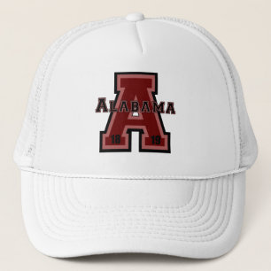 Rot Alabamas "A" Truckerkappe