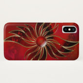 Rot als die Flamme iPhone Case-Mate Hülle (Rückseite (Horizontal))