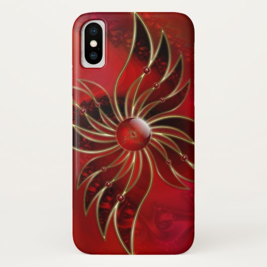 Rot als die Flamme iPhone Case-Mate Hülle (Rückseite)