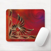Rot als die Flamme Mousepad (Mit Mouse)
