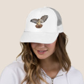 Rot-angebundene Falke-Kappe Truckerkappe (Beispiel)