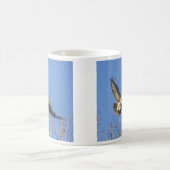 Rot-angebundener Falke Kaffeetasse (Mittel)