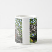 Rot-angebundener Falke Kaffeetasse (Mittel)