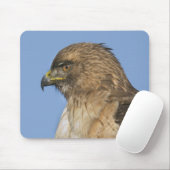 Rot-angebundener Falke Mousepad (Mit Mouse)