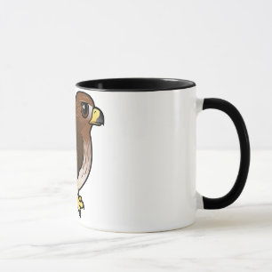 Rot-angebundener Falke Tasse