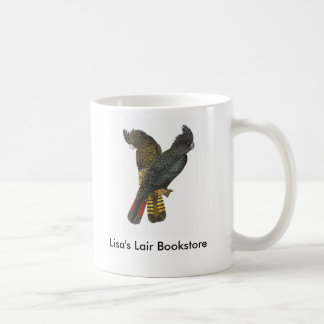 Rot-angebundener schwarzer kaffeetasse