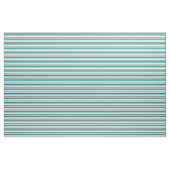 Rot-, Aqua- und Minzcreme-Muster Stoff (Fat Quarter (45,7 x 55,9 cm))