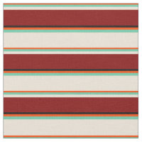 Rot, Aquamarine, Bisque, Maroon und Schwarz farbig