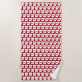 ROT ARKANSAS STRANDTUCH (Vorderseite)