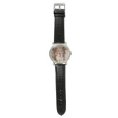 Rot Armbanduhr (Flach)