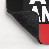 Rot Atlantas 2 Mousepad (Ecke)