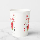 Rot auf der Melon First Birthday Party Pappbecher (Rechts)