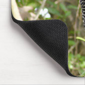 Rot aufgeblähter Specht Mousepad 2 (Ecke)