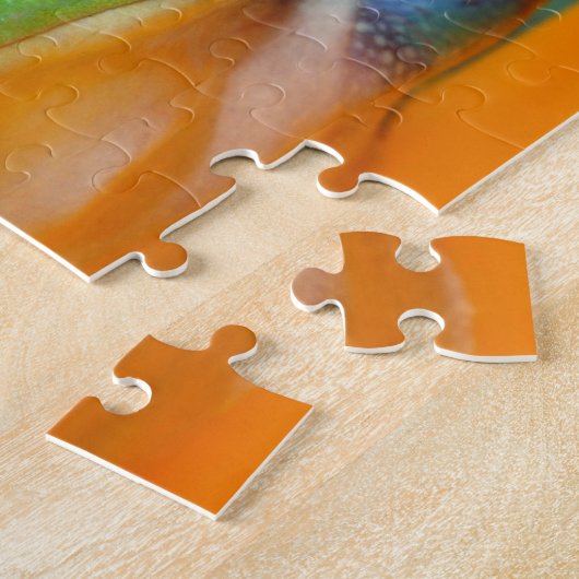 Rot-Auge Baum-Frosch-Puzzlespiel Puzzle (Seite)