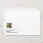 Rot aus Eiche #150201 Mitteilungskarte (Rückseite)