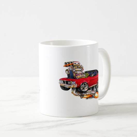 Rot-Auto 1970-72 Buicks GS Kaffeetasse (VorderseiteRechts)