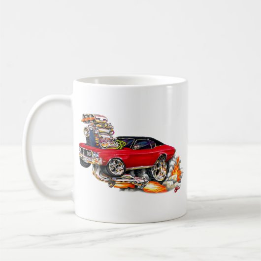 Rot-Auto 1970-72 Buicks GS Kaffeetasse (Links)