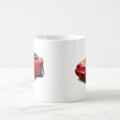 Rot-Auto 1979-81 Transportes morgens Kaffeetasse (Mittel)