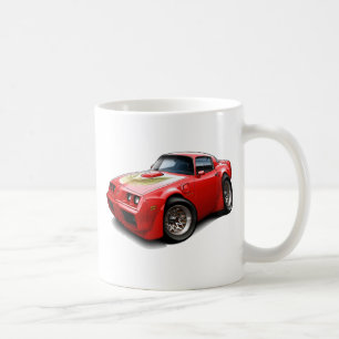 Rot-Auto 1979-81 Transportes morgens Kaffeetasse