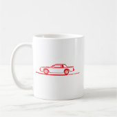 Rot-Auto Buicks Grand National Kaffeetasse (Links)