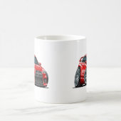 Rot-Auto Mitsubishis Evo Kaffeetasse (Mittel)
