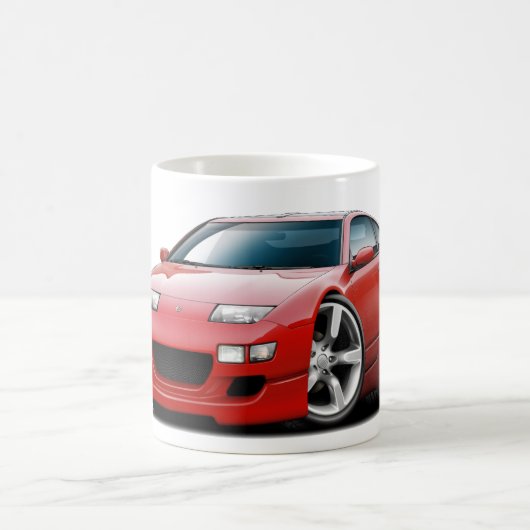 Rot-Auto Nissans 300ZX Kaffeetasse (Mittel)