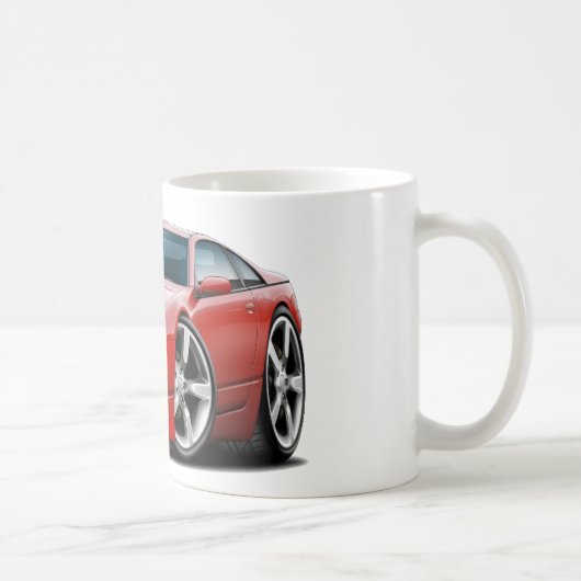 Rot-Auto Nissans 300ZX Kaffeetasse (Rechts)