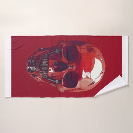 ROT BADEHANDTUCH (Badehandtuch)