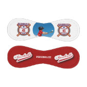 Rot | Baseball mit Foto (Paneele)