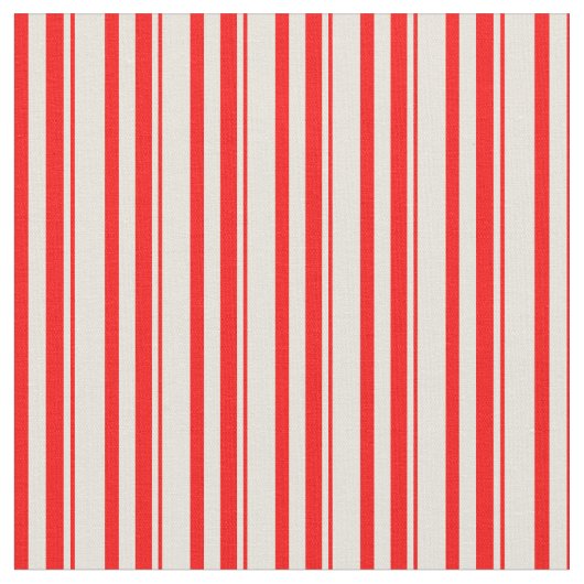 Rot-Beige-Muster Stoff (Nahaufnahme)