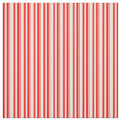 Rot-Beige-Muster Stoff (Muster)