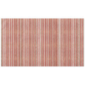 Rot, Beige und Weiß gestreiftes Muster Tischdecke (Vorderseite (Horizontal))